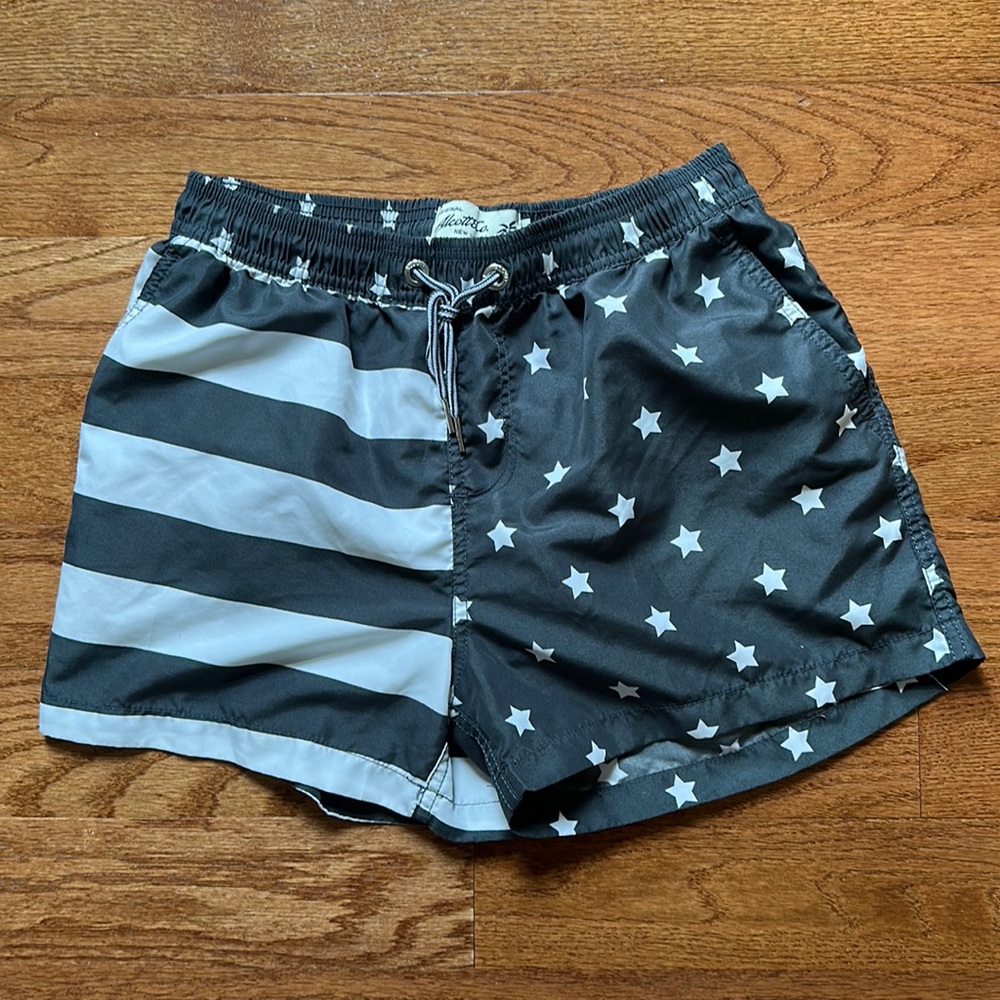 US American Flag swim shorts